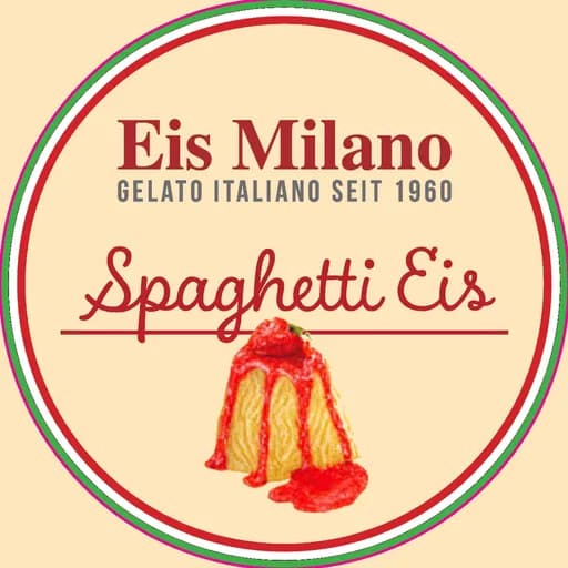 Spaghetti-Eisportion