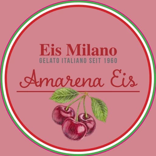 Amarena-Kirsch Eisportion im Becher