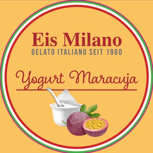 Joghurteis mit Maracuja